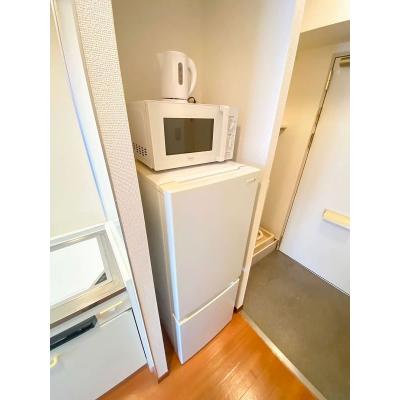 ユニオンマンスリー新小平１　308　1R・シングル☆◆インターネット固定回線（有線・Wi-Fi）無料の部屋◆【禁煙ルーム】ソファ・ローテーブルのあるゆったり25㎡のお部屋！の物件写真4