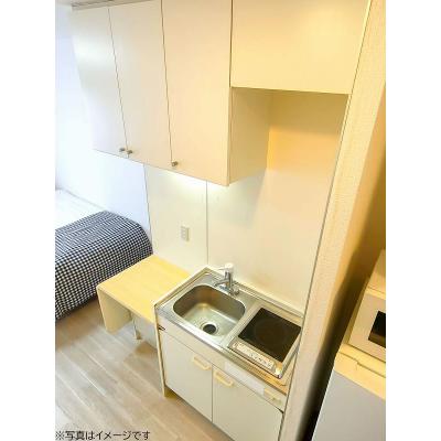 ユニオンマンスリー新小平１　313　1R・セミダブル☆◆インターネット固定回線（有線・Wi-Fi）無料の部屋◆【禁煙ルーム】勉強やテレワークにおすすめデスク＆チェアのあるお部屋♪の物件写真2