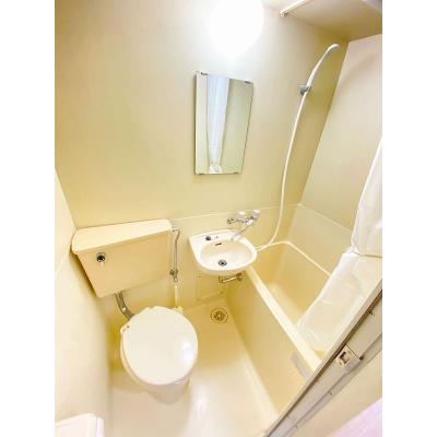 ユニオンマンスリー久米川１　103　1R・シングル☆【禁煙ルーム】ソファ＆ローテーブル付き♪モニター付きインターフォン＆洗濯機や冷蔵庫など生活家電のあるお部屋/西武新宿線沿線の物件写真3