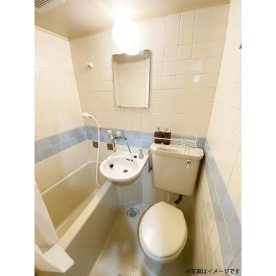 ユニオンマンスリー東村山３　107　1K・シングル☆【禁煙ルーム】安心のモニター付きインターフォン・室内洗濯機完備！デスク・チェア＆たっぷり収納2ドア冷蔵庫や電子レンジなど生活家電のあるお部屋の物件写真3