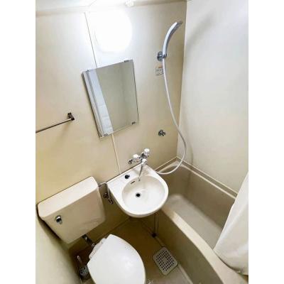 ユニオンマンスリー八王子５　206　1K・シングル☆【禁煙ルーム】安心のモニター付きインターフォン＆室内洗濯機完備！デスク・チェアのあるお部屋の物件写真3