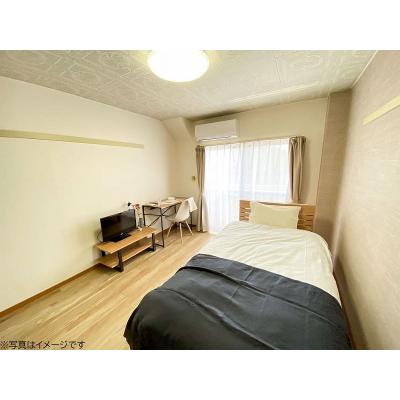 ユニオンマンスリー京王堀之内ラシュレ４　402　1R・シングル☆◆インターネット固定回線（有線）無料の部屋◆【禁煙ルーム】デスク・チェア完備！電子レンジなど生活家電のあるお部屋の物件写真1