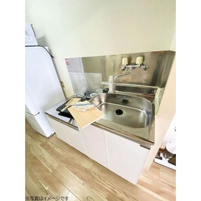 ユニオンマンスリー京王堀之内ラシュレ４　402　1R・シングル☆◆インターネット固定回線（有線）無料の部屋◆【禁煙ルーム】デスク・チェア完備！電子レンジなど生活家電のあるお部屋の物件写真2