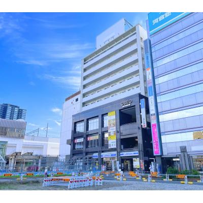 グランマンスリー新潟駅北口ⅠR506【ロータリー直結マンション！ネット無料！エレベーター、オートロック付き！1Fにコンビニあり、他周辺商業施設多数！】の外観画像