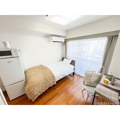 ユニオンマンスリー川崎３　404　1R・シングル☆【禁煙ルーム】■安心のオートロック＆モニター付きインターホン完備。室内洗濯機やデスク＆チェア付き■京急本線「京急川崎駅」徒歩4分の外観画像