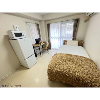 ユニオンマンスリー川崎１８　205　1K・シングル☆【禁煙ルーム】人気の角部屋！室内洗濯機や冷蔵庫などの生活家電があるお部屋/深夜24時まで営業スーパー・まいばすけっとやコンビニ至近の外観画像