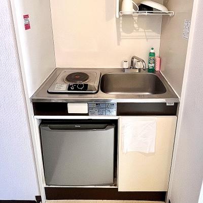 アーバンウエスト広島5-3　横川駅から徒歩6分【セミダブルベット】【無料Wi-Fi】【オートロック】【保証人不要】の物件写真5