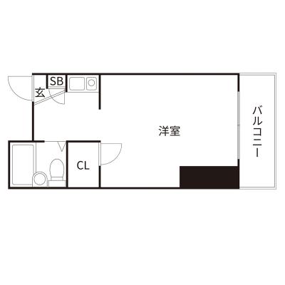 アーバンウイング広島9-1　EDIONピースウイングまで徒歩2分 / 平和記念公園まで徒歩8分【ダブルベット】【無料Wi-Fi】【保証人不要】の物件写真6