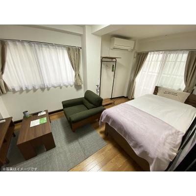 ●2026年5月4日から入居可●ユニオンマンスリー桜木町４　101　1K・シングル☆◆インターネット固定回線（Wi-Fi）無料の部屋◆【禁煙ルーム】人気の角部屋♪自炊に嬉しい2口ガスコンロ＆冷蔵庫や電の物件写真1