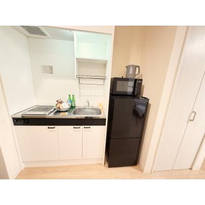 コスパだけじゃない“快適さ重視”マンスリータウン🏠【高崎駅🚅まで徒歩８分🚶】【バストイレ別 🛀🚽 ＋独立洗面台あり🪞✨】【無料Wi-Fi📶】檜物町Ａ203の物件写真3