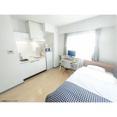 ユニオンマンスリー妙蓮寺２　502　1R・シングル☆【禁煙ルーム】人気の角部屋！バストイレ別＆浴室乾燥機のあるお部屋♪安心の建物オートロック・宅配ボックス・モニター付きインターフォン・室内洗濯機完備の外観画像