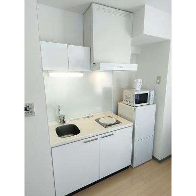 ●2026年5月4日から入居可●ユニオンマンスリー妙蓮寺２　502　1R・シングル☆【禁煙ルーム】人気の角部屋！バストイレ別＆浴室乾燥機のあるお部屋♪安心の建物オートロック・宅配ボックス・モニター付きの物件写真2