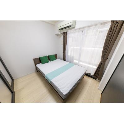 ★Sステイ阿波座LAV【禁煙ルーム・１LDK・Wi-Fi無料・ダブルベッド・オール電化】★インターネットWi-Fi無料★浴室暖房乾燥機・ウォシュレットなど設備充実★ペット可の物件写真3