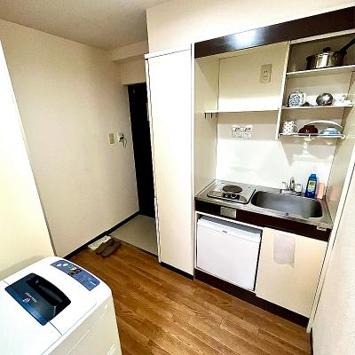 アーバンタイムス広島5-6　広電６系統舟入町駅 徒歩5分/ＪＲ山陽本線西広島駅 徒歩20分【洗濯機付】【セミダブルベット】【無料Wi-Fi】【保証人不要】の物件写真5