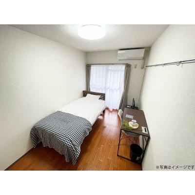 ●2026年2月27日から入居可●ユニオンマンスリー中山２　204　1R・シングル☆【禁煙ルーム】デスク・チェア＆洗濯機や冷蔵庫など生活家電のあるお部屋/23時まで営業のスーパー・まいばすけっとまで物の外観画像