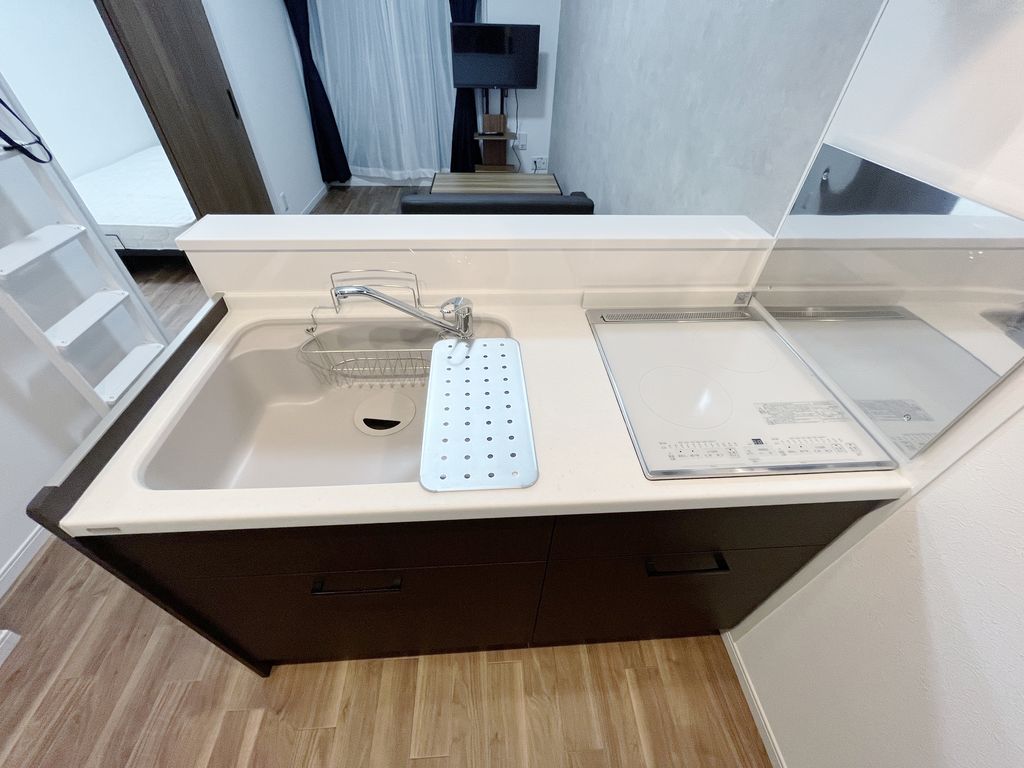 マンスリーリブマックス羽村NORTHヴォーグ◆『禁煙ルーム・1LDK・28平米』【追い焚き機能・独立洗面・浴室乾燥付】≪エクセレントシリーズ≫の物件写真6