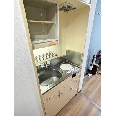 ユニオンマンスリー磯子１　210 1R・シングル☆◆インターネット固定回線（有線）無料の部屋◆【禁煙ルーム】安心のモニター付きインターフォン＆室内洗濯機＆宅配BOX完備！の物件写真3