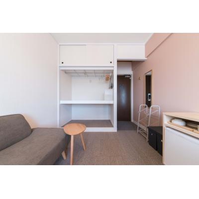 《すぐご案内可能》無印良品提携【渋谷まで1本】2024年OPEN！無料のワークラウンジ・サウナ付きマンスリー［goodroom residence 越谷］（308）の物件写真2