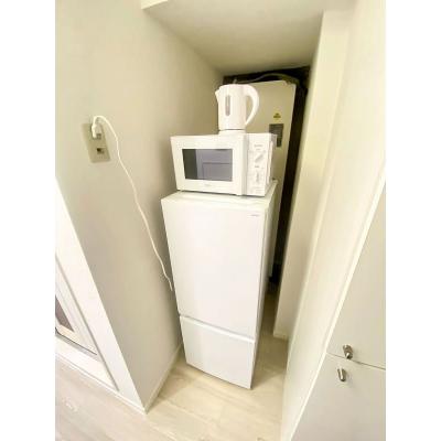 ユニオンマンスリー横浜鶴ヶ峰３　E210　1R・セミシングル☆【禁煙ルーム】人気の角部屋＆たっぷり収納ロフトつき♪安心のモニター付きインターフォン＆室内洗濯機完備！の物件写真5