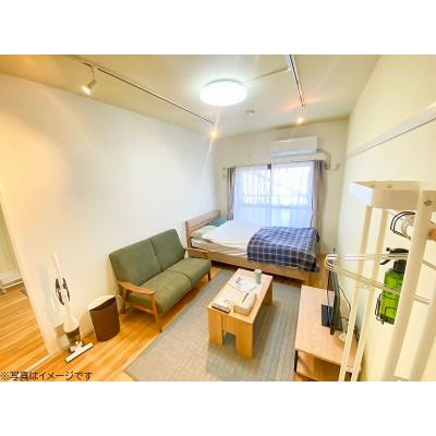 ユニオンマンスリーかしわ台１　312　1K・セミダブル☆【禁煙ルーム】安心のモニター付きインターフォン＆室内洗濯機完備！ソファのあるお部屋/相鉄本線沿線＆海老名駅まで1駅♪の外観画像