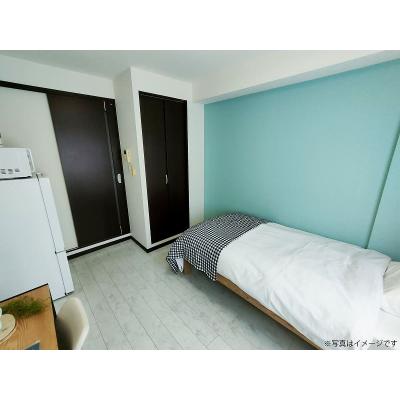 ユニオンマンスリー相鉄三ツ境駅前１　302　1K・シングル☆【禁煙ルーム】人気のバストイレ別！デスク・チェアのあるお部屋♪安心の建物AL・宅配ボックス・モニター付きインターフォン・室内洗濯機完備の物件写真2