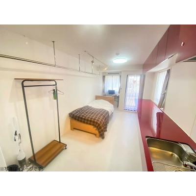 ユニオンマンスリー千葉駅５　501　1R・シングル☆【禁煙ルーム】人気の角部屋♪バストイレ別・浴室乾燥機・独立洗面台完備！自炊に嬉しい3口IHコンロの物件写真1