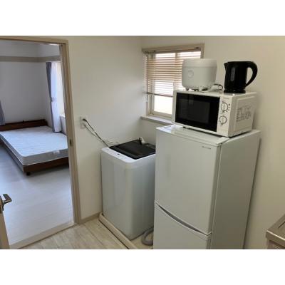 MCマンスリー中山5丁目 Atype　【現在満室　10/16～のご利用可】◆駐車場1台無料、水道光熱費・保険料・Wi-Fi利用料は賃料込！バス・トイレ別、室内洗濯機有☆の物件写真5