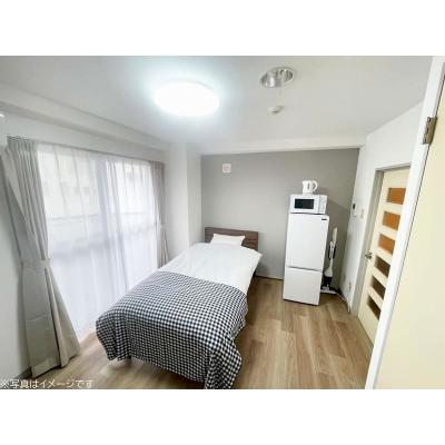 ●2026年4月20日から入居可●ユニオンマンスリー蘇我２　503 1K・シングル☆【禁煙ルーム】人気の角部屋♪安心のモニター付きインターフォン＆室内洗濯機完備！2ドア冷蔵庫や電子レンジなど生活家電のの物件写真1