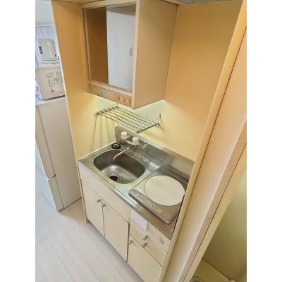 ユニオンマンスリー千葉天台２　203 1R・シングル☆【禁煙ルーム】人気の角部屋！デスク・チェア完備！室内洗濯機や冷蔵庫など生活家電のあるお部屋/千葉経済大学や千葉大学西千葉キャンパスへ徒歩通学の物件写真3