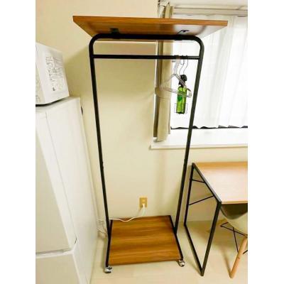 ユニオンマンスリー新松戸１　301　1K・シングル☆【禁煙ルーム】人気の角部屋♪デスク・チェア＆2ドア冷蔵庫や電子レンジなど生活家電のあるお部屋！安心の建物オートロック完備の物件写真6