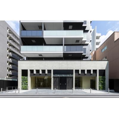 【高級マンスリー】コンフォリア•リヴ心斎橋鰻谷Q 01、クィーンベンド2台／シモンズマットレス／43インチ液晶テレビ／2ドア冷凍冷蔵庫の外観画像