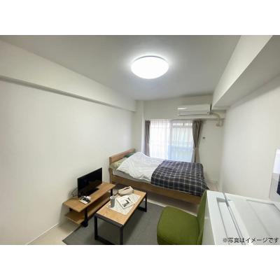 ユニオンマンスリー新松戸１　105　1K・セミダブル☆【禁煙ルーム】人気の角部屋＆安心の建物オートロックと室内洗濯機完備♪ローテーブル・ソファのあるお部屋/流通経済大学新松戸キャンパスまで徒歩通学の外観画像