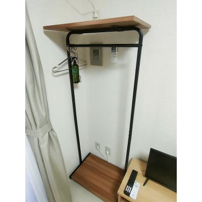 ユニオンマンスリー新松戸１　402　1K・シングル☆【禁煙ルーム】安心の建物オートロック＆玄関から直接居室が見えないリビングドアあり♪デスク・チェア＆洗濯機や冷蔵庫など生活家電のあるお部屋の物件写真6