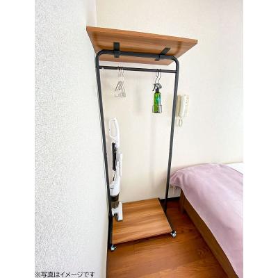 ユニオンマンスリー新松戸１　506　1K・シングル☆【禁煙ルーム】人気の角部屋＆デスク・チェアのあるお部屋♪安心の建物AL＆来客時も玄関から直接居室が見えないリビングドア完備の物件写真6