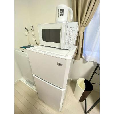 ●2026年5月9日から入居可●ユニオンマンスリー新松戸１　101　1K・シングル☆【禁煙ルーム】デスク＆チェアや2ドア冷蔵庫や電子レンジなどの家具家電付き！明るい2面採光のお部屋/安心の建物オートロの物件写真5