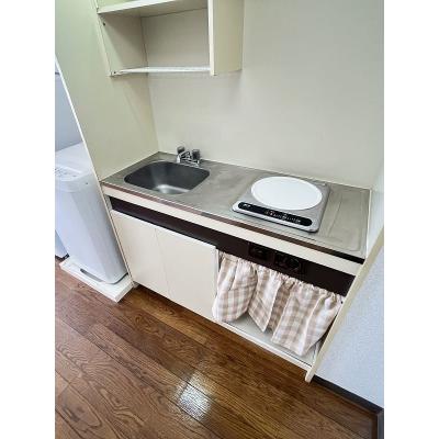 ユニオンマンスリー天王台１　305　1R・セミダブル☆【禁煙ルーム】人気の角部屋♪安心の建物AL・室内洗濯機完備！デスク・チェアのあるゆったり25㎡のお部屋の物件写真3