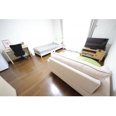 【サンハナ204】東武足利市駅徒歩10分　１Kの物件写真1