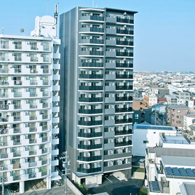 エステムコート名古屋グランツ⑥【築浅物件・セミダブルベッド・浴室乾燥機・43型テレビ・ペット飼育相談可】の物件写真1