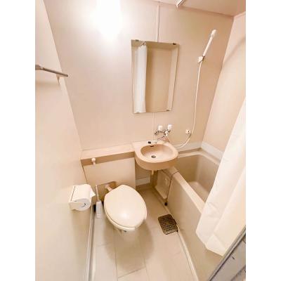 ユニオンマンスリー南行徳７　105　1K・セミダブル☆【禁煙ルーム】人気の角部屋！デスク・チェア完備＆室内洗濯機や2ドア冷蔵庫など生活家電のあるお部屋の物件写真4