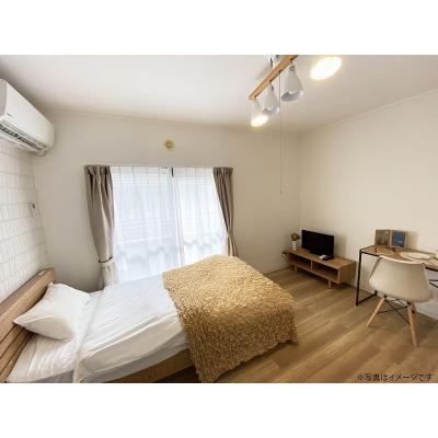 ユニオンマンスリー南行徳６　307　1K・シングル☆【禁煙ルーム】人気の角部屋！デスク・チェアのあるコンクリート打ちっぱなしのお洒落なお部屋♪の物件写真1