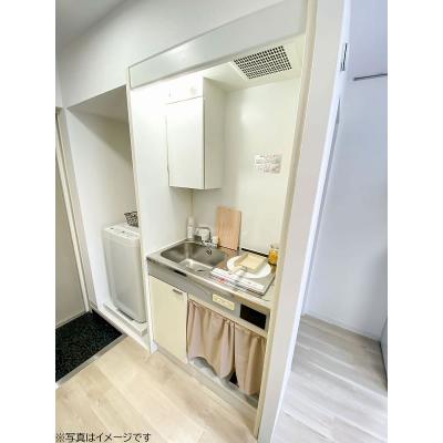 ユニオンマンスリー津田沼フィオーレ１　107　1R・シングル☆◆インターネット固定回線（有線・Wi-Fi）無料の部屋◆【禁煙ルーム】安心の建物AL＆室内洗濯機完備！の物件写真3