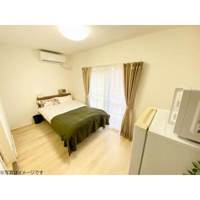 ●2026年5月4日から入居可●ユニオンマンスリー津田沼フィオーレ１　108　1R・セミダブル☆◆インターネット固定回線（有線・Wi-Fi）無料の部屋◆【禁煙ルーム】人気の角部屋♪安心の建物AL＆モニの物件写真1