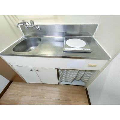 ユニオンマンスリー北柏駅前１　201　1K・シングル☆【禁煙ルーム】人気の角部屋＆嬉しい宅配BOX付き♪玄関から居室が直接見えないリビングドア完備！の物件写真3