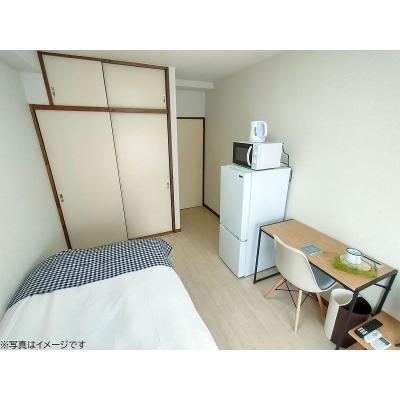 ユニオンマンスリー北柏駅前１　401　1K・シングル☆【禁煙ルーム】人気の角部屋！安心の宅配BOX＆モニター付きインターフォン＆玄関から居室が直接見えないリビングドア完備！の物件写真2