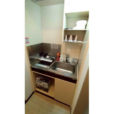 シャレー藤沢　階（302）1Ｋ　家具家電付　シングルの物件写真6