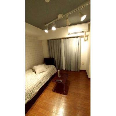 シャレー藤沢　3階（303）1Ｋ　家具家電付　シングルの物件写真3