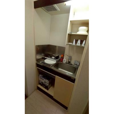 シャレー藤沢　3階（303）1Ｋ　家具家電付　シングルの物件写真6