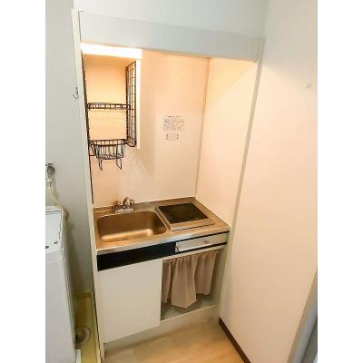 ユニオンマンスリー柏５　303　1K・シングル☆【禁煙ルーム】安心のモニター付きインターフォン＆室内洗濯機完備！気象大学校へ徒歩通学■選べるWi-Fi格安レンタル中！の物件写真3