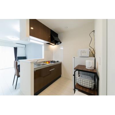 ★SステイACりんくうⅡ【禁煙ルーム・Wi-Fi無料・１LDK・ダブルベッド】★2025年3月新築★インターネットWi-Fi無料★独立洗面台・ウォシュレット・浴室暖房換気乾燥・ペット可★の物件写真5