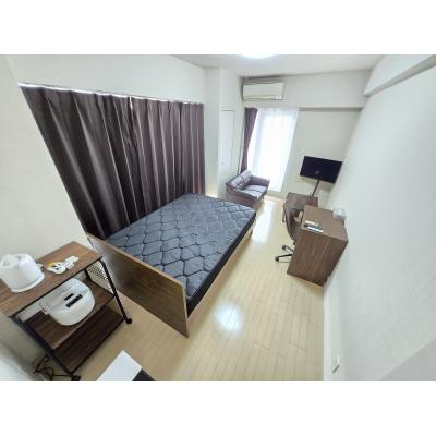 ★SステイRP月島・勝どき【禁煙ルーム・ダブルベッド】★独立洗面台・ウォシュレット・IHシステムキッチン★オール電化★の物件写真2